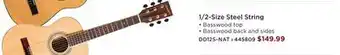 Long & McQuade Denver Guitars 1/2-Size Steel String offer