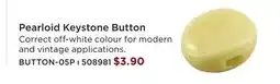 Long & McQuade KLUSON Pearloid Keystone Button offer