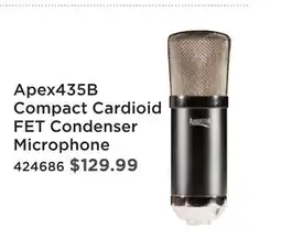 Long & McQuade Apex435B Compact Cardioid FET Condenser Microphone offer