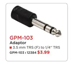 Long & McQuade GPM-103 Adaptor offer