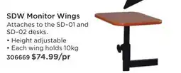 Long & McQuade SDW Monitor Wings offer