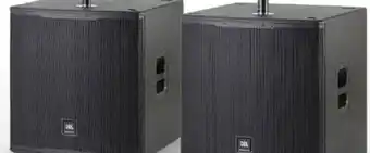 Long & McQuade JBL Powered PA Speakers and Subwoofer with Bluetooth offer
