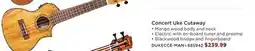 Long & McQuade Concert Uke Cutaway offer