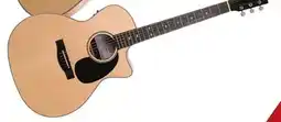 Long & McQuade Denver Guitars Grand Auditorium Steel String Guitar with Electronics offer