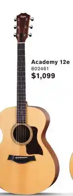 Long & McQuade Taylor Academy 12e offer