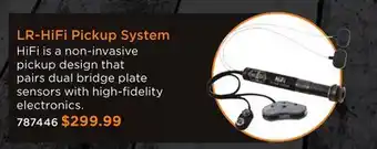 Long & McQuade L.R. Baggs LR-HiFi Pickup System offer
