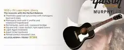 Long & McQuade 1933 L-00 Light Aged, Ebony The Acoustic with the Perfect Balance offer