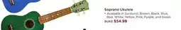 Long & McQuade Denver Guitars Soprano Ukulele offer