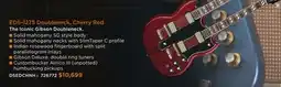 Long & McQuade GIBSON EDS-1275 Doubleneck, Cherry Red offer