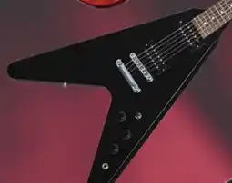 Long & McQuade GIBSON '80s Flying V, Ebony offer