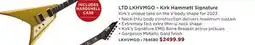 Long & McQuade ESP LTD LKHVMGO – Kirk Hammett Signature offer