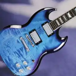 Long & McQuade SG Modern, Blueberry Fade offer