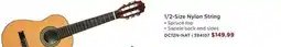 Long & McQuade Denver 1/2-Size Nylon String Guitar offer