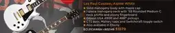 Long & McQuade Epiphone Les Paul Custom, Alpine White offer