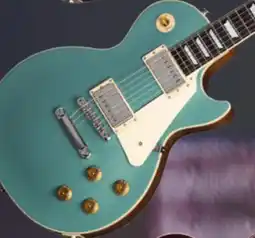 Long & McQuade Les Paul Standard '50s Plain Top, Inverness Green offer