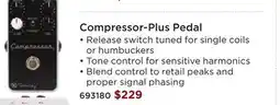 Long & McQuade KEELEY Compressor-Plus Pedal offer