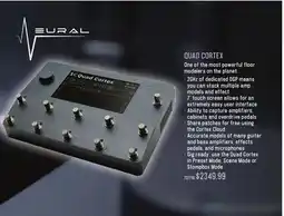 Long & McQuade Neural Quad Cortex offer