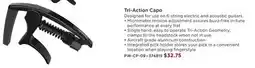 Long & McQuade D'addario Tri-Action Capo offer