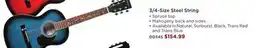 Long & McQuade DENVER GUITARS 3/4-Size Steel String offer
