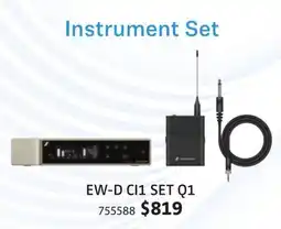 Long & McQuade Evolution Wireless digital Instrument Set EW-D CI1 SET Q1 offer
