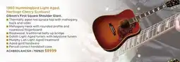 Long & McQuade 1960 Hummingbird Light Aged, Heritage Cherry Sunburst offer