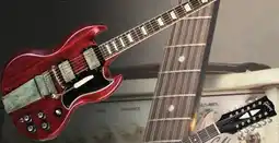 Long & McQuade Gibson 1964 SG Standard Reissue with Maestro Vibrola, Cherry Red offer