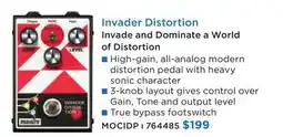 Long & McQuade Invade and Dominate a World of Distortion offer