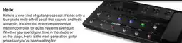 Long & McQuade HELIX FLOOR offer