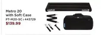 Long & McQuade Pedaltrain Metro 20 with Soft Case offer