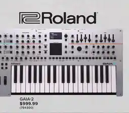 Long & McQuade Roland GAIA-2 Pianos offer