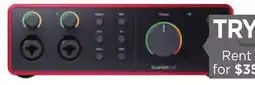 Long & McQuade Focusrite Scarlett 4i4 4th Gen offer