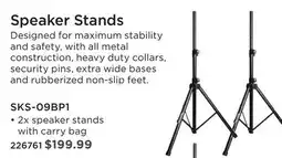 Long & McQuade Speaker Stands offer