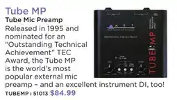Long & McQuade Tube MP Tube Mic Preamp offer