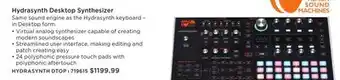 Long & McQuade ASM Hydrasynth Desktop Synthesizer offer