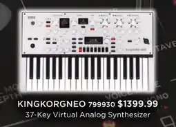 Long & McQuade Korg 37-Key Virtual Analog Synthesizer offer