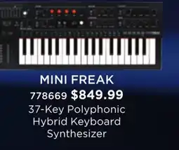 Long & McQuade ARTURIA MINI FREAK offer
