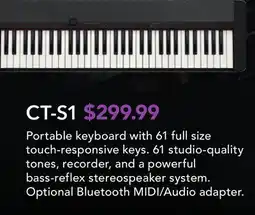 Long & McQuade CASIO CT-S1 offer