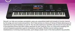 Long & McQuade Genos2 Keyboards offer