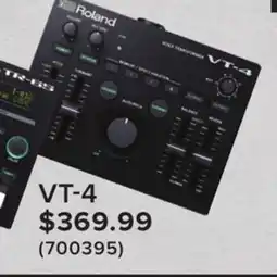 Long & McQuade Roland VT-4 Pianos offer