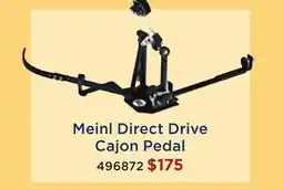 Long & McQuade Meinl Direct Drive Cajon Pedal offer