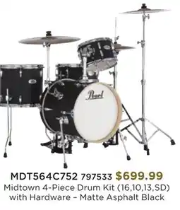Long & McQuade Pearl The best reason to play drums offer