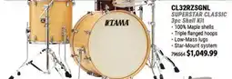 Long & McQuade TAMA CL32RZSGNL Superstar Classic 3pc Shell Kit offer