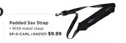 Long & McQuade Padded Sax Strap offer