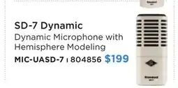Long & McQuade UNIVERSAL AUDIO Standard Microphones SD-7 Dynamic offer