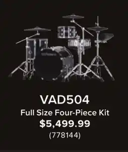 Long & McQuade ROLAND Full Size Four-Piece Kit offer