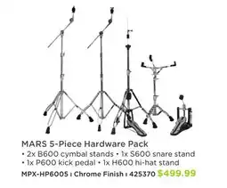Long & McQuade MARS 5-Piece Hardware Pack offer