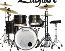 Long & McQuade Zildjian ALCHEM-E Electronic Drum Kits GOLD EX offer