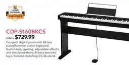 Long & McQuade CDP-S160BKCS Piano offer