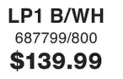 Long & McQuade P-SERIES DIGITAL PIANOS LP1 B/WH offer