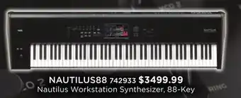 Long & McQuade Korg NAUTILUS88 Nautilus Workstation Synthesizer, 88-Key offer